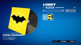 Caped Crusader Lobby Track [upl. by Nerual]