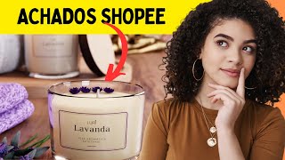 ACHADOS DA SHOPEE PARA TER UM BANHEIRO ORGANIZADO E MODERNO [upl. by Janenna356]