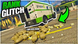 BANK GLITCH wieder da 😱 ohne alles GTA 5 MONEY GLITCH [upl. by Leorsiy]