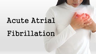 Acute Atrial Fibrillation [upl. by Trini375]