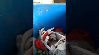 DF702 smart waste bin detector Installation on bin without cover [upl. by Ronn225]