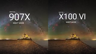 Hasselblad 907X 100c vs Fujifilm X100Vl Night Mode Camera Comparison [upl. by Asilat]