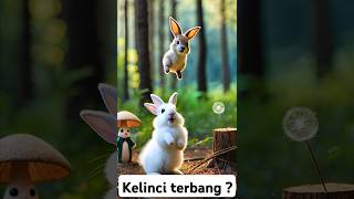 Kelinci terbang dan loncat short shortvideo kelinci kelincilucu laguanakindonesia lagu90an [upl. by Kirby]