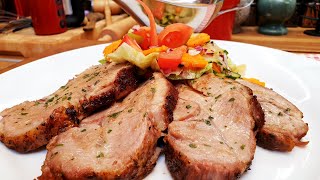 Szoky féle egészben sült tarja  Csalódásmentes Tömbhússütés🍖🥩👍 szokykonyhaja [upl. by Annawaj280]