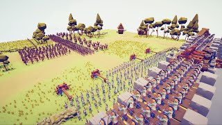 CAN 150 ROMAN ARMY CAPTURE ENEMY CASTLE  Totally Accurate Battle Simulator TABS [upl. by Sinaj]