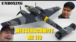 Messerschmitt BF110 EPO 1500mm PNP V2 4S by Dynam Unboxing [upl. by Urquhart]