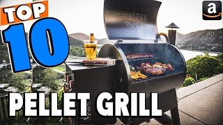 Top 10 Best Pellet Grills Review In 2024 [upl. by Hairahcez286]