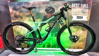 NEW Top 15 Best Full Suspension Mountainbikes for 2024  Velofollies 2024 Kortrijk [upl. by Premer]