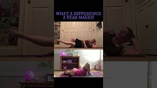 Weight Loss Before and After  Pilates Comparison workoutinspiration weightlossmotivation [upl. by Belda]