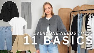 11 WARDROBE BASICS THAT WILL BE YOUR FOUNDATIONS FOR EVERY OUTFIT [upl. by Dowski]