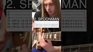 5 Iconic Soundgarden Guitar Riffs With Tabs [upl. by Sher]