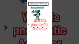 What is pneumatic actuator  Control Valve Actuators InstrumentAcademy [upl. by Gustaf]