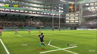 Rugby 20  Gloucester Rugby vs Munster Rugby  Gameplay PS4 HD 1080p60FPS [upl. by Kera456]