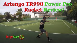 Decathalno Artengo TR990 Power Pro  Tennis Racket Review [upl. by Hays779]