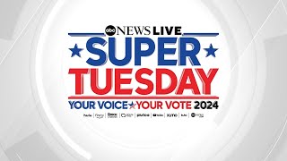 LIVE Super Tuesday coverage as voters head to polls in 2024 primary elections [upl. by Mccoy]