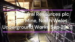 Clogau St Davids Mine North Wales  Underground Works Sep 2023 [upl. by Malynda566]