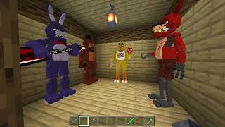 Minecraft Fnaf 3 quotMOLTEN TRYS TO KILL SPRINGTRAPquot part 31 [upl. by Maritsa]