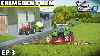 THE RUSH BEFORE WINTER BEGINS  Calmsden Farm  Farming Simulator 22  Episode 3 [upl. by Eseryt]