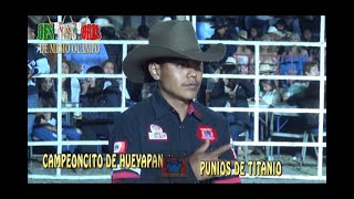 CAMPEONCITO DE HUEYAPAN CON PUNIOS DE PLATINO DE DESTRUCTORES DE MEMO OCAMPO EN PANTALEON GUANAJUATO [upl. by Aynas]