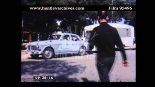 Caravan Park for Tourers in Spain Archive film 95496 [upl. by Hairej]