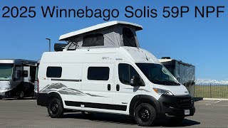 2025 Winnebago Solis 59P NPF National Parks Foundation Edition [upl. by Gene]