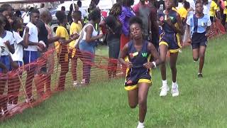 2018 BSSAC XC  First Form Girls 1600m Finish [upl. by Berton]