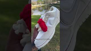 Nike SB LIGHT BONE CITY OF LOVE DUNK LOW IN HAND REVIEW nikedunk sbdunklow [upl. by Deming282]