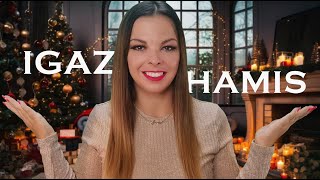 Magyar ASMR 50 IGAZ vagy HAMIS kérdés hozzád  Karácsonyi kiadás 🎄 [upl. by Dronel]