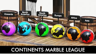 Continents Marble Race League  Season 1 [upl. by Meadow232]