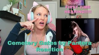 First Time Hearing Cemetery Gates by Pantera  Suicide Survivor Reacts [upl. by Enahpets]