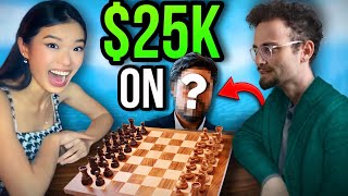 GothamChess Made an INSANE Bet [upl. by Thanasi515]