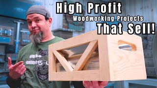 5 More Woodworking Projects That Sell  Make Money Woodworking Episode 26 [upl. by Yenots]