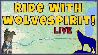 Ride with Wolvespirit Live 10192023 [upl. by Nyrak343]