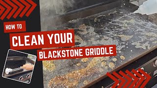 How to Clean Your Blackstone Griddle [upl. by Yleme]