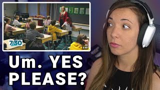 American Reacts to Finnish Schools Being the BEST [upl. by Drislane]