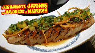 probando el RESTAURANTE JAPONÉS quotAUTÉNTICOquot mas VALORADO de MADRID [upl. by Ynnek883]