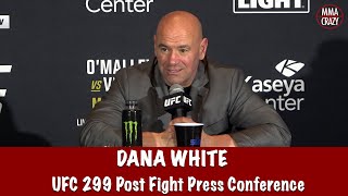 Dana White Reacts to Francis Ngannou KO Recaps UFC 299 in Miami [upl. by Llehsem]