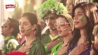 National ka Pakistan HD Song [upl. by Skoorb]