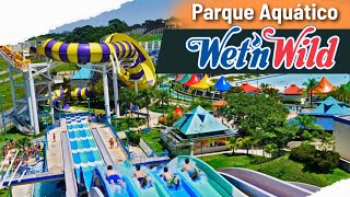 PARQUE AQUÁTICO WETN WILD de SP Tour Completo e Dicas  VLOG [upl. by Charleton664]