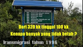 PART 1KONDISI TRANSMIGRASI MARGA JAYA DARI 320KK TINGGAL 100 KK KALIMANTAN TENGAH [upl. by Hunt]