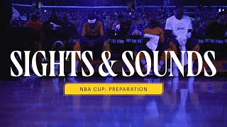 Sights amp Sounds  NBA Cup Prep [upl. by Aronel]