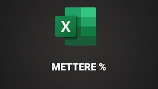 Come mettere la Percentuale in Excel fare calcolo percentuale [upl. by Herzig472]