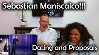 Sebastian Maniscalco  Dating and Proposals  REACTION [upl. by Esilrahc]