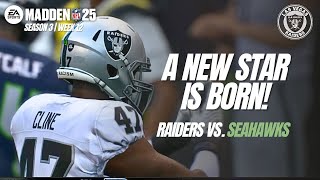 The Raiders Next Big Defensive Star Emerges  Madden 25 Raiders Franchise S3W12 [upl. by Frannie]