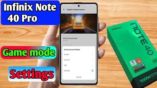 infinix note 40 pro game mode settings infinix note 40 pro game mode background call [upl. by Ledah220]