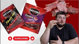 Greg Snacks Jack Links Flamin Hot and Spicy Sweet Chili Jerky [upl. by Ayarahs]