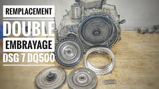 REMPLACEMENT DOUBLE EMBRAYAGE DSG 67 DQ500 DQ381 [upl. by Woothen]