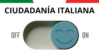 CIUDADANÍA ITALIANA DESDE CERO 2024 [upl. by Siramed]