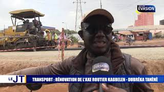 TRANSPORT RÉNOVATION DE L’AXE ROUTIER KAGBELEN DUBRÉKA TANÈNÈ [upl. by Barbie251]