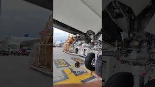 A330300 Nose wheel and Landing gear View [upl. by Yesrod]